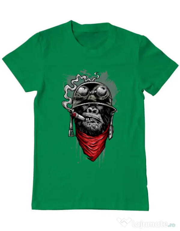 Tricou ADLER barbat Ape of duty Verde mediu
