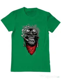 Tricou ADLER barbat Ape of duty Verde mediu