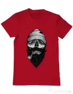 Tricou ADLER barbat Bone sailor Rosu