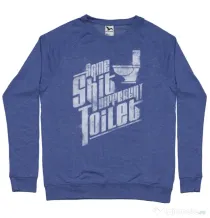 Bluza ADLER barbat Same shit Albastru melanj