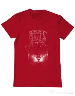 Tricou ADLER barbat Under my hat Rosu