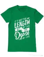 Tricou ADLER barbat Depth of life Verde mediu