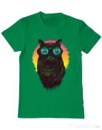 Tricou ADLER barbat Underwater punk Verde mediu