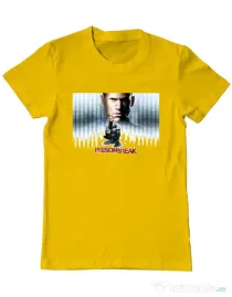 Tricou ADLER barbat Trapped Galben