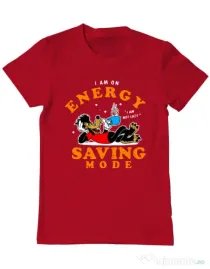 Tricou ADLER barbat Energy saving mode Rosu