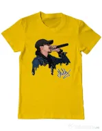 Tricou ADLER barbat Adi Morosanu FAMILIA Galben
