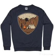 Bluza ADLER barbat Camp cliffs Denim inchis