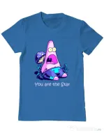 Tricou ADLER barbat You are the star Albastru azuriu