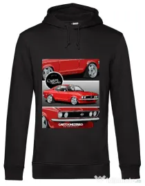 Hoodie barbat cu gluga Manta A HTO Negru