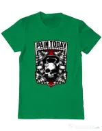 Tricou ADLER barbat Pain today power tomorrow Verde mediu