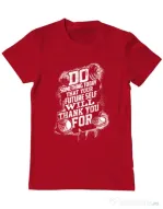 Tricou ADLER barbat Do something today Rosu