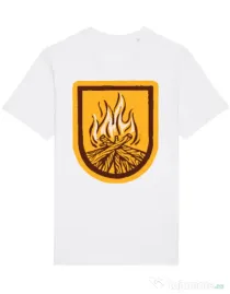 Tricou STANLEY STELLA barbat Bonfire Alb