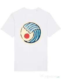 Tricou STANLEY STELLA barbat Great wave Alb
