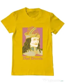 Tricou ADLER barbat Vlad Dracula Galben