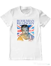 Tricou ADLER barbat Bohemian Rhapsody Alb