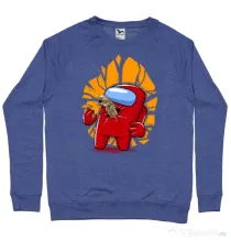 Bluza ADLER barbat Baby born Albastru melanj