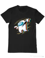 Tricou ADLER barbat Slow mo Negru