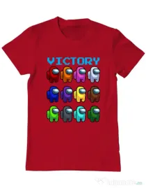Tricou ADLER barbat Victory Rosu