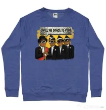 Bluza ADLER barbat Dance meme Albastru melanj