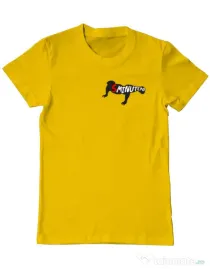 Tricou ADLER barbat 5 minute Galben
