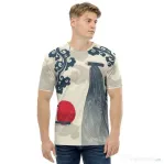 Tricou barbati all over Kartier