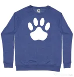 Bluza personalizata barbat Custom design Albastru melanj