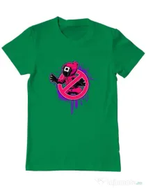 Tricou personalizat barbat Squid Game 2 Verde mediu