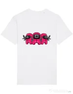 Tricou STANLEY STELLA barbat Squid Squad Alb