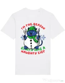 Tricou STANLEY STELLA barbat Naughty List Alb