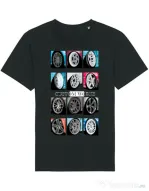 Tricou STANLEY STELLA barbat Wheels mix #1 Negru