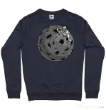 Bluza personalizata barbat Chill Astronaut Denim inchis