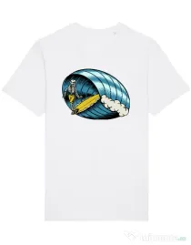 Tricou STANLEY STELLA barbat Surf Nose Alb