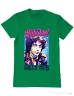 Tricou personalizat barbat BILLY JOEL Verde mediu