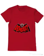 Tricou personalizat barbat Demo-Batman Rosu