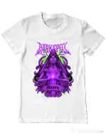 Tricou personalizat barbat DARK SPELL Alb
