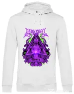 Hanorac barbat cu gluga DARK SPELL Alb