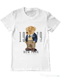 Tricou personalizat barbat Classic Academy Alb