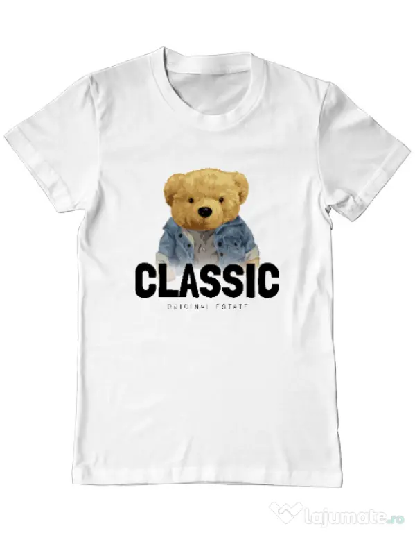 Tricou personalizat barbat Classic Alb