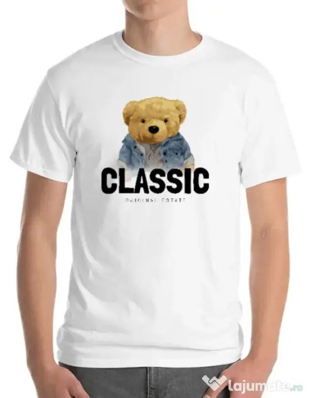 Tricou personalizat barbat Classic Alb