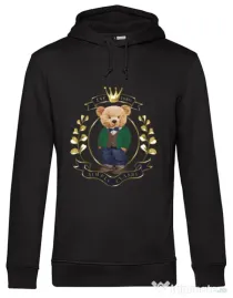 Hanorac barbat cu gluga Simply Classy Negru