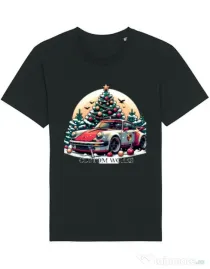 Tricou STANLEY STELLA barbat CW Christmas Series #12 Negru