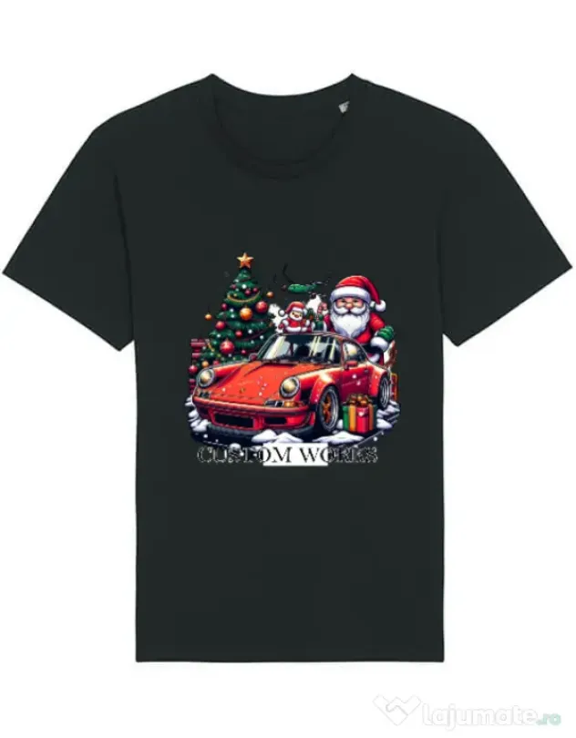 Tricou STANLEY STELLA barbat CW Christmas Series #24 Negru