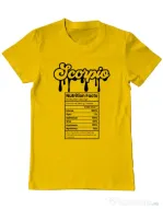 Tricou personalizat barbat Zodiac | Scorpion Galben