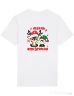Tricou STANLEY STELLA barbat Prietenii lui Mos Craciun Alb
