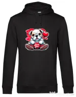 Hanorac barbat cu gluga BULLDOG 102 Negru