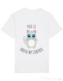 Tricou STANLEY STELLA barbat Under my control Alb