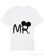 Tricou STANLEY STELLA barbat Mr Mickey Alb
