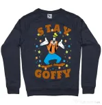 Bluza ADLER barbat Stay Goofy Denim inchis