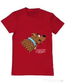 Tricou ADLER barbat Monster is coming Rosu