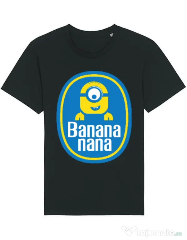 Tricou STANLEY STELLA barbat Bananana Negru
